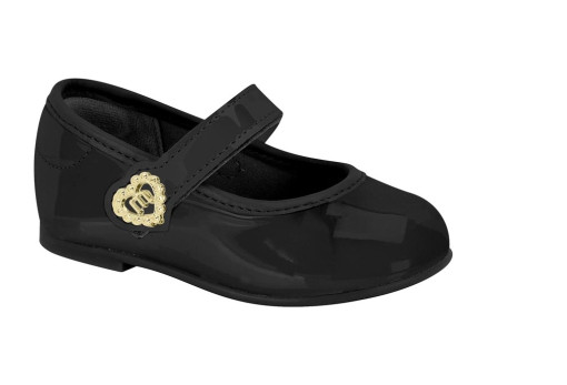 2106-1042 MOLEKINHA-G.13488-VERNIZ PREM-C.15745-NEGRO-T.20/25