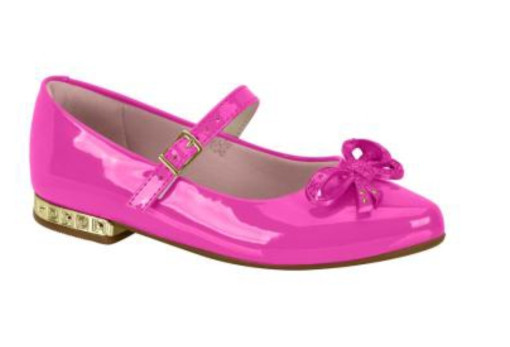 *2560-105 N.MOLEKINHA-G.13488-VERNIZ PREM-C.87416-PINK NEON 1-T.26/36