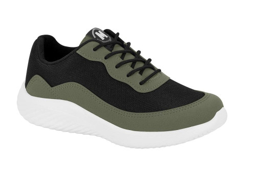 *2832-123 N.MOLEKINHO-G.19881-NYLON FLAT/-C.86639-NEGRO/VERDE-T.27/36