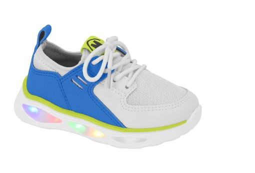 *2620-118 N.MOLEKINHO-G.19881-NYLON FLAT/-C.94344-BLANCO/AZUL-T.19/26