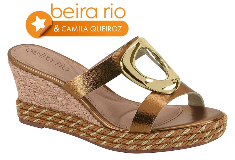 *8486-422 N.BEIRA RIO-G.14710-METALIZADO -C.104337-BRONCE 140-T.33/40