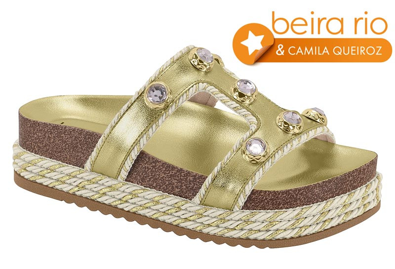 *8546-208 N.BEIRA RIO-G.14710-METALIZADO -C.66-DORADO-T.33/40