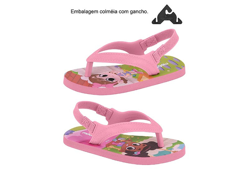 2739-300 MOLEKINHA-G.30362-GASP PRONTA-C.104765-ROSA BALLE-T.17/25