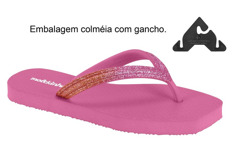 *2368-200 N.MOLEKINHA-G.30056-TIRA PRONTA-C.104305-ROSA 1232/-T.26/36