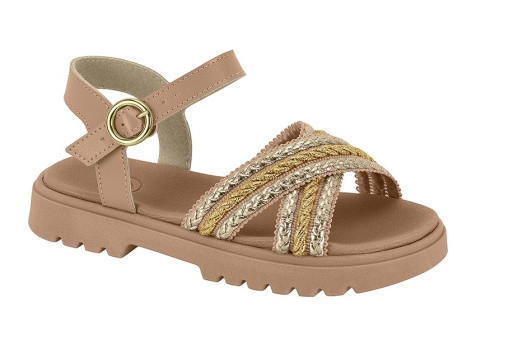 *2344-149 N.MOLEKINHA-G.11085-TIRA PRONTA-C.58021-DORADO/NUDE-T.26/36