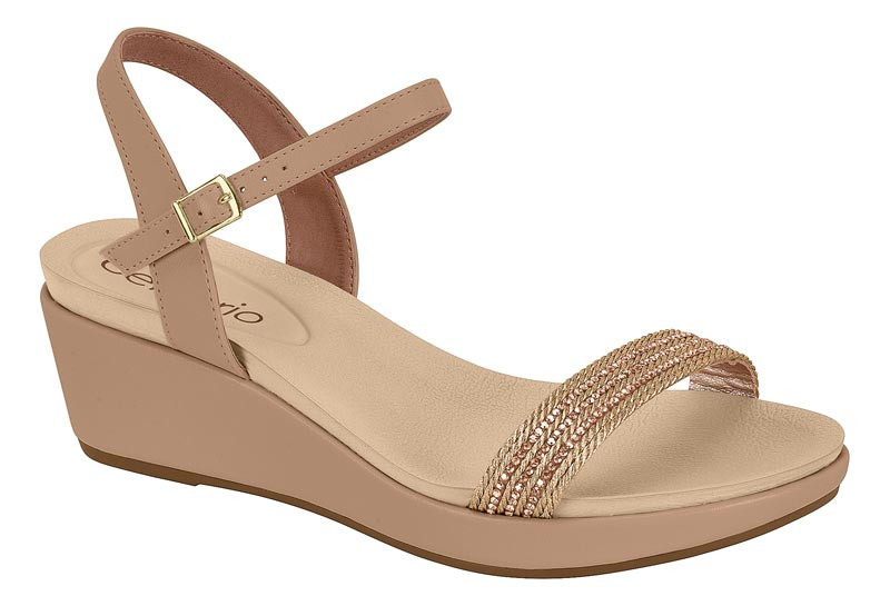 8381-321 BEIRA RIO-G.30971-TIRA PRONTA-C.106872-OURO ROSAD-T.34/39