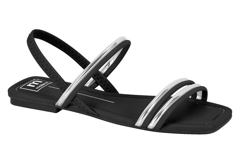 5462-111 MOLECA-G.30508-TIRA METAL -C.17789-PLATA/NEGRO-T.34/39