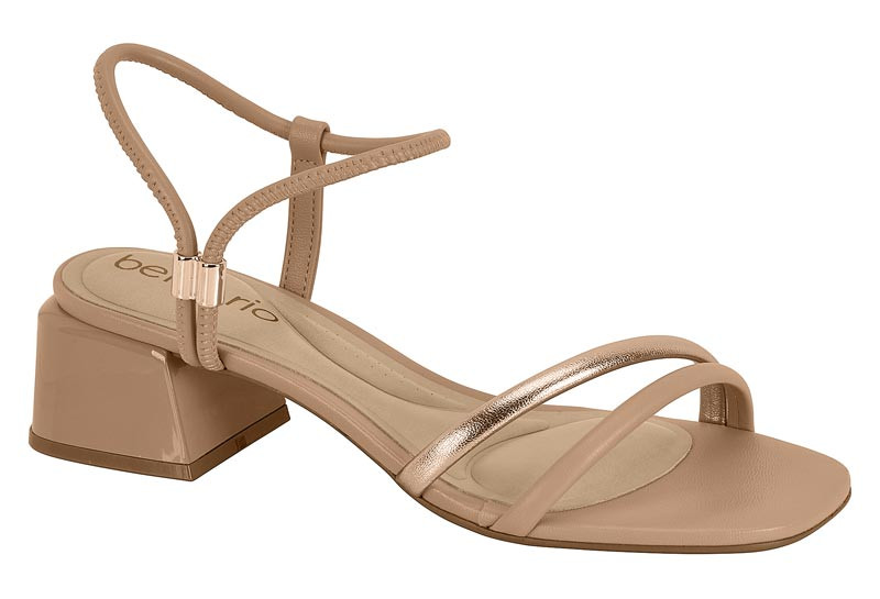 8423-228 BEIRA RIO-G.30717-T PTA PELE -C.55156-NUDE/ORO RO-T.34/40