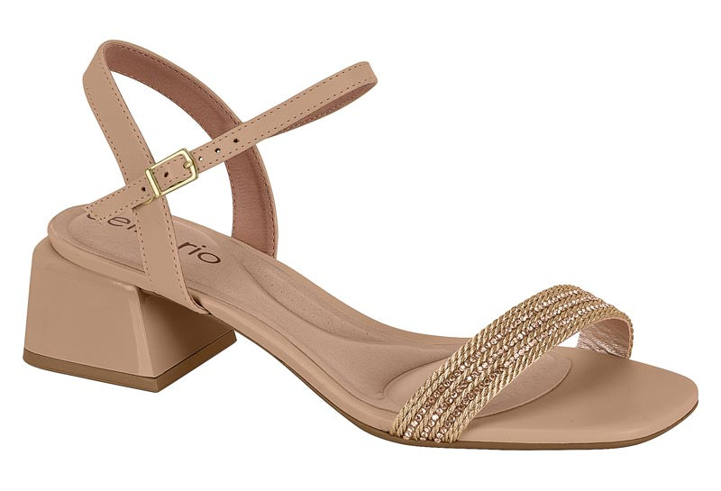 8423-240 BEIRA RIO-G.30971-TIRA PRONTA-C.106872-OURO ROSAD-T.34/39