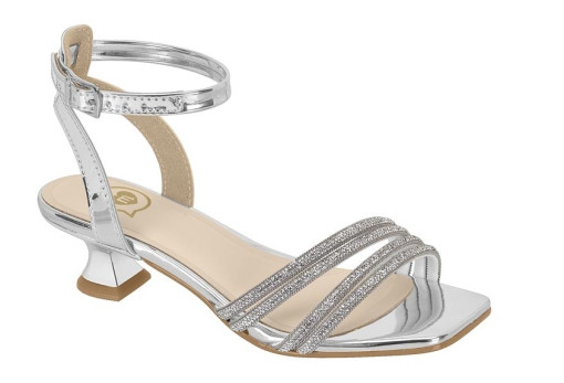 *2363-203 N.MOLEKINHA-G.28645-METAL GLAMO-C.97261-PLATA/BLANC-T.26/36