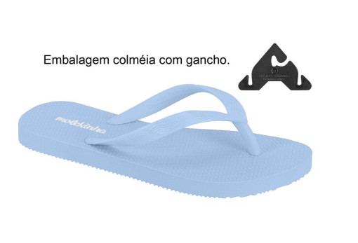 *2364-100 N.MOLEKINHA-G.22669-TIRA PRONTA-C.98362-CELESTE 122-T.26/36