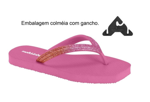 *2368-200 N.MOLEKINHA-G.30056-TIRA PRONTA-C.104305-ROSA 1232/-T.26/36