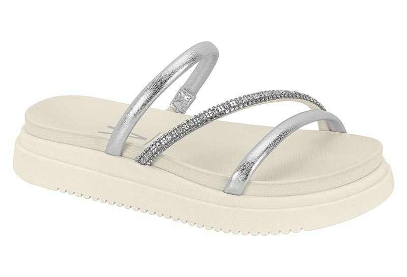 *6526-100 N.VIZZANO-G.29056-TIRA PR MET-C.100623-PRATA/BRAN-T.33/40