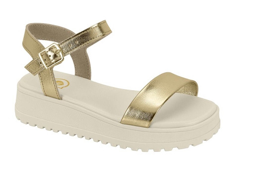 *2375-100 N.MOLEKINHA-G.30579-BRILHO ITAL-C.66-DORADO-T.26/36