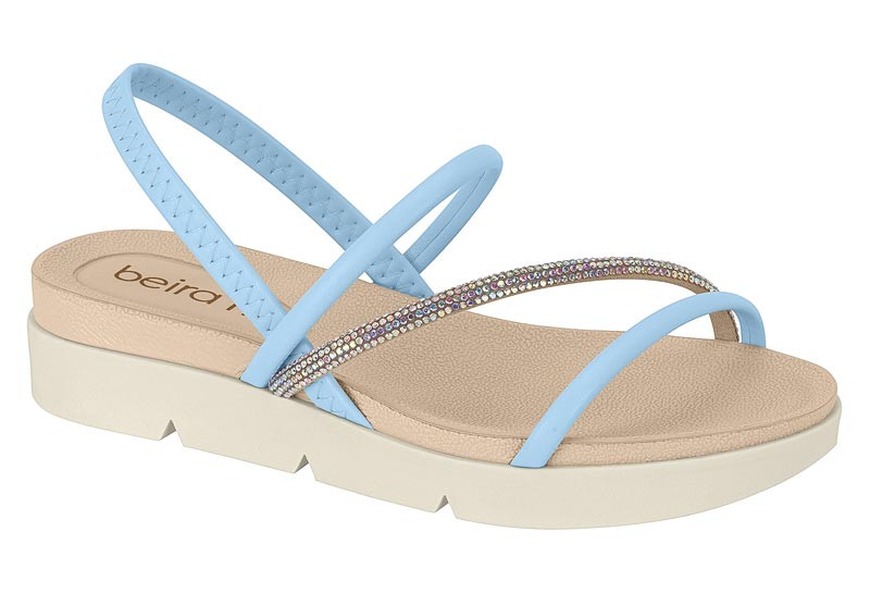 *8387-530 N.BEIRA RIO-G.26526-ELAS PELE S-C.99804-CELESTE 122-T.33/40