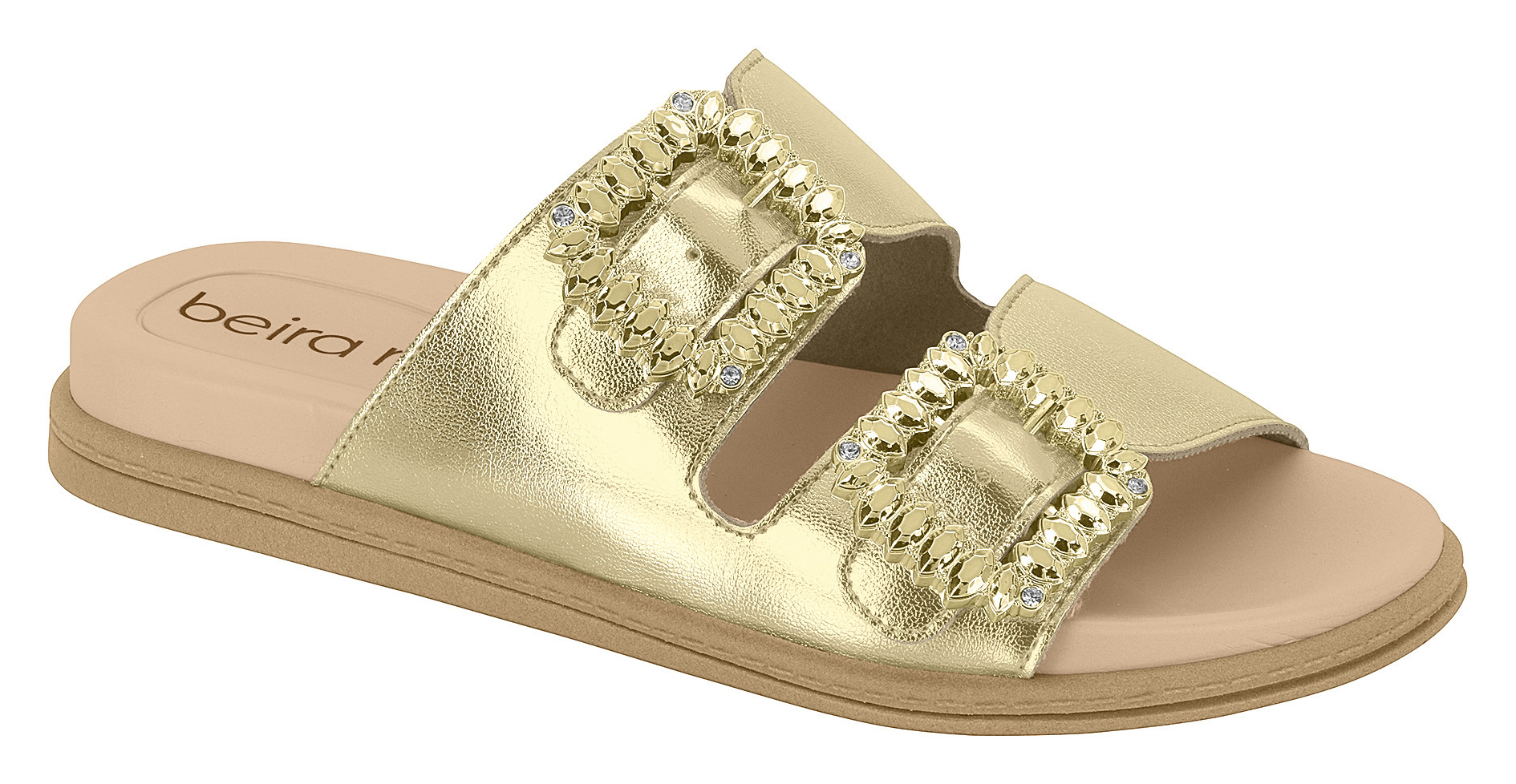 8528-102 BEIRA RIO-G.14710-METALIZADO -C.66-DORADO-T.39