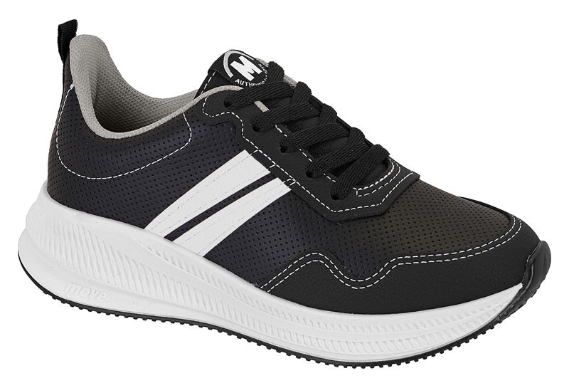 2841-222 MOLEKINHO-G.28324-NAPA SOFT C-C.17689-NEGRO/BLANC-T.27/36