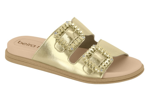 8528-102 BEIRA RIO (25)-G.14710-METALIZADO -C.66-DORADO-T.34/39