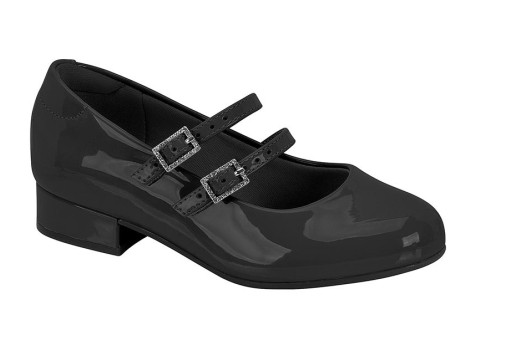 2528-128 MOLEKINHA-G.13488-VERNIZ PREM-C.15745-NEGRO-T.28/35