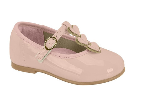 2106-1077 MOLEKINHA-G.15250-VERNIZ PREM-C.108220-ROSA 1434/-T.18/25