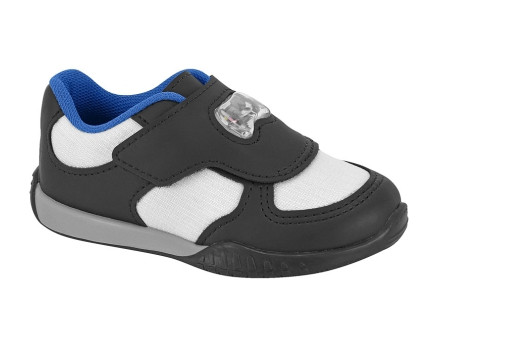 *2651-106 N.MOLEKINHO-G.31822-TECIDO BRAV-C.21007-BLANCO/NEGR-T.19/26