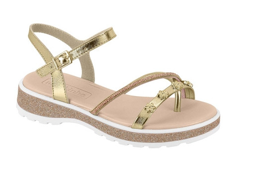 *2361-222 N.MOLEKINHA-G.32011-BRILHO ITAL-C.103999-ORO/ROSA 6-T.26/36