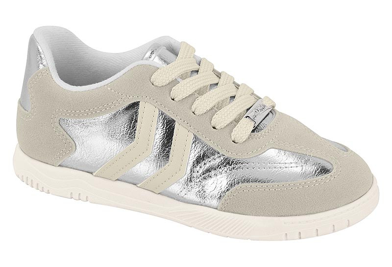 *25006-101 N.MOLEKINHA-G.32057-METALIZADO -C.42070- PLATA/BLAN-T.26/36